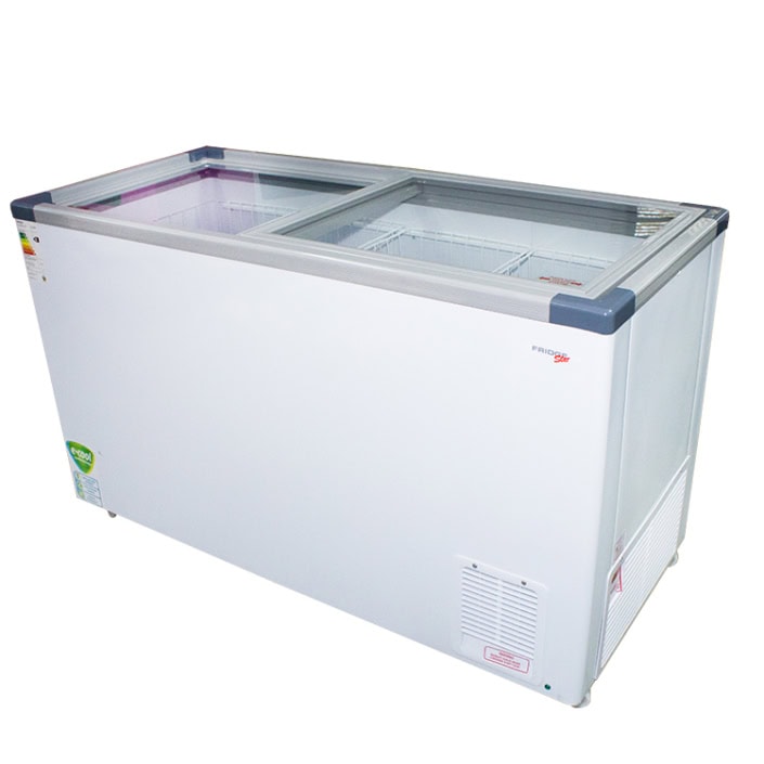 Glasstop Display Freezer 520l