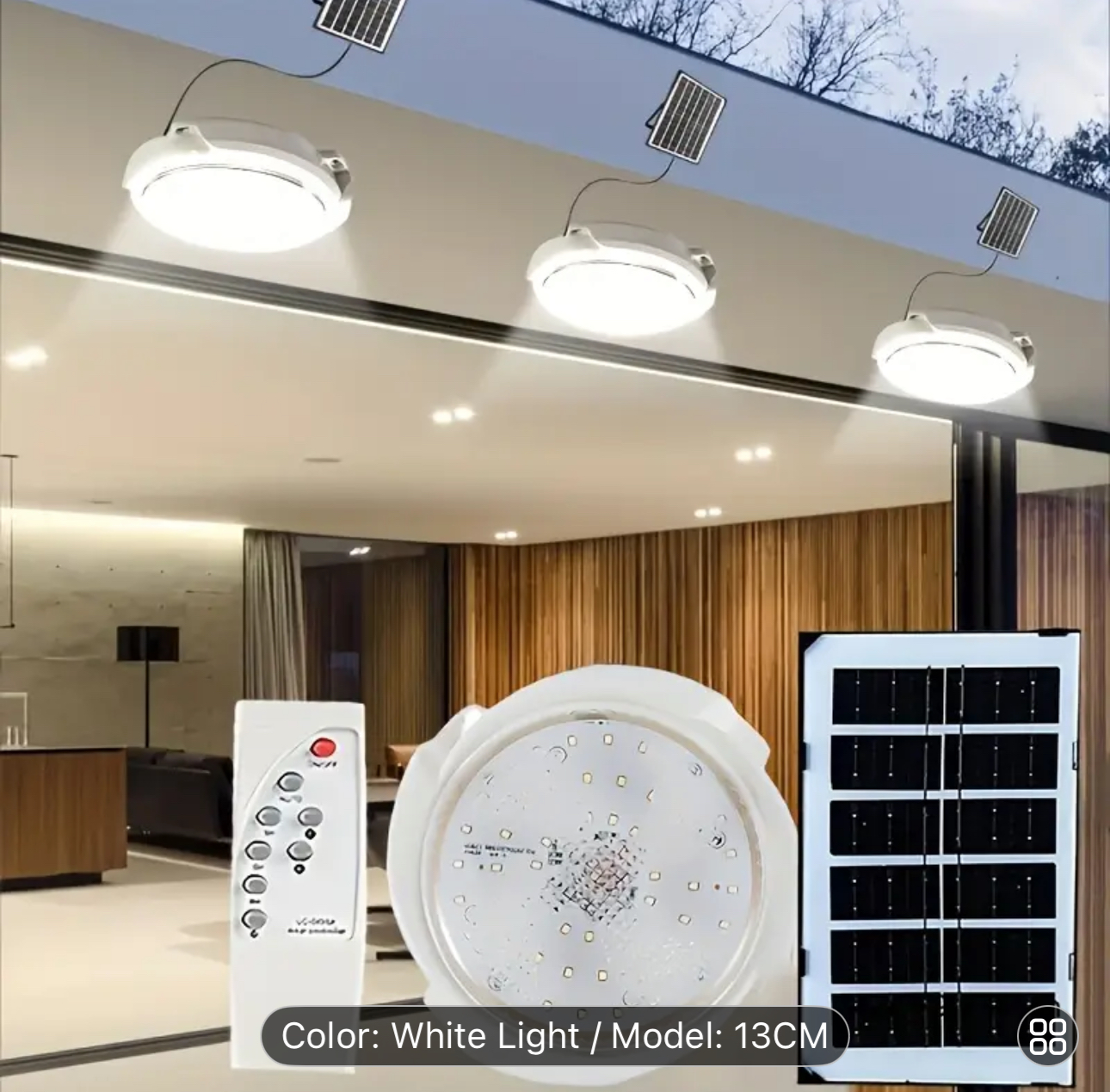 LED solar light